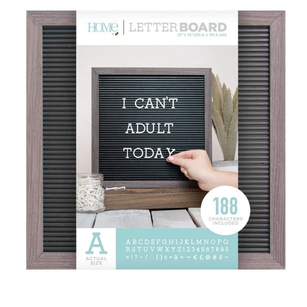 Letter Message Board